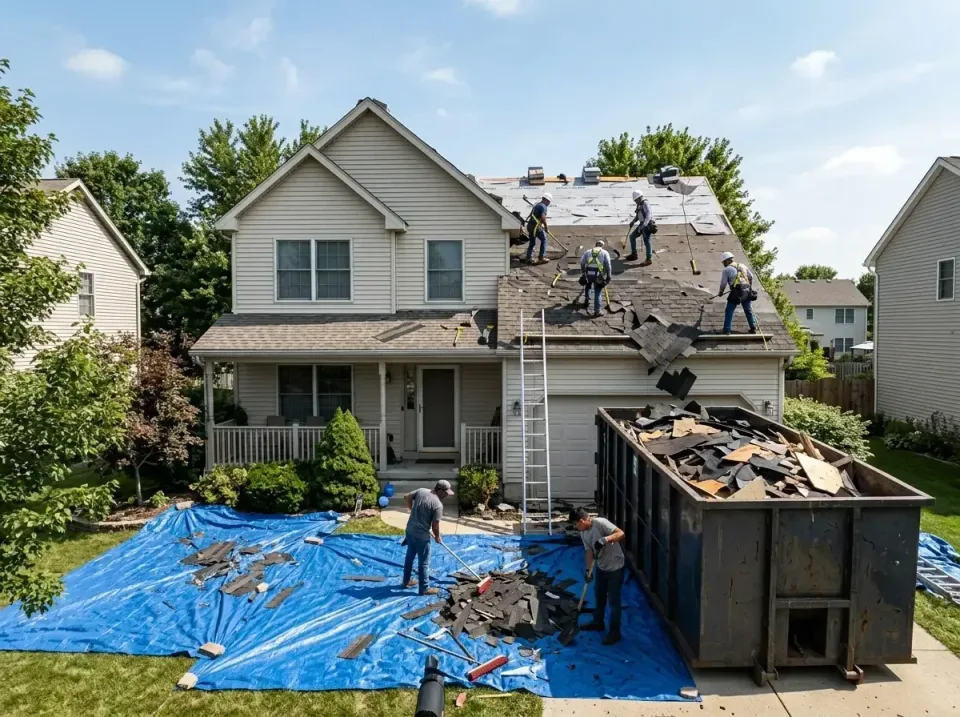 roof-replacement-debris-remova-004 — frequently asked questions, Cheapest Dumpster Rentals in Greens Farms, CT